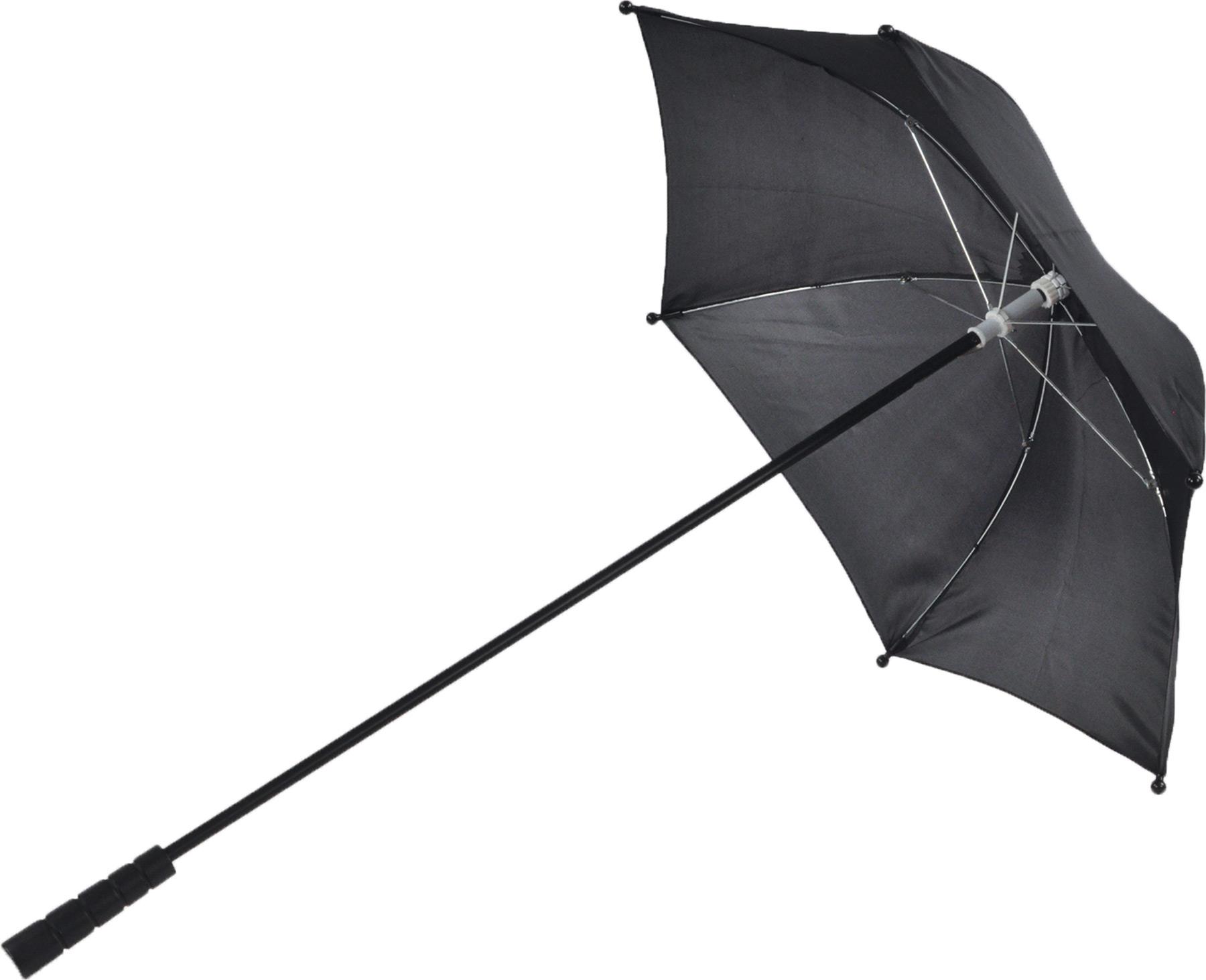 Nylon Black Parasol Adult Costume Accessory