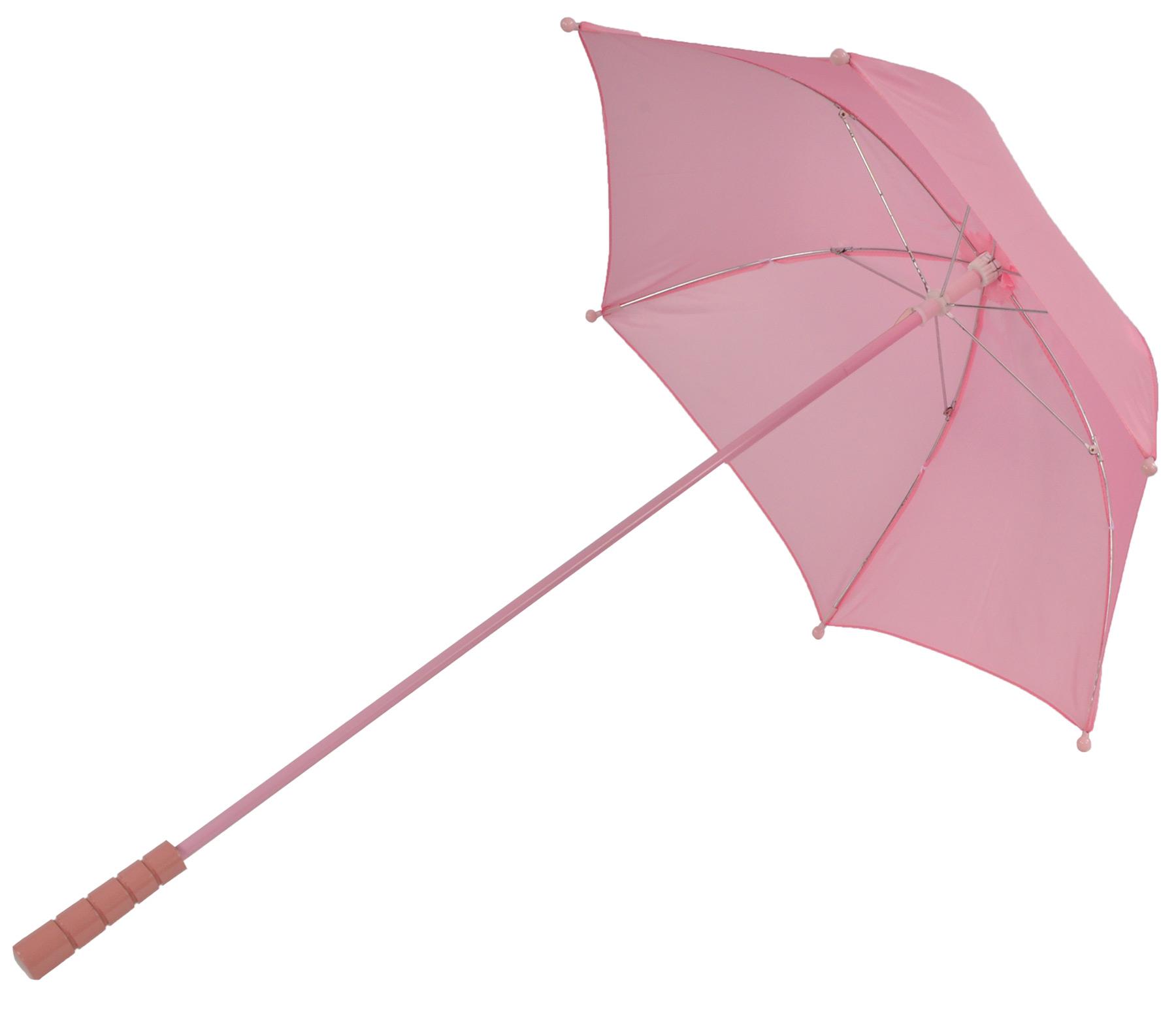 Nylon Pink Parasol Adult Costume Accessory