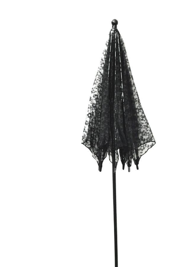 Parasol Lace Adult Costume Accessory Black