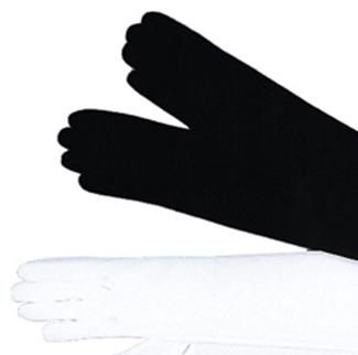 Elbow Length Adult Gloves Black