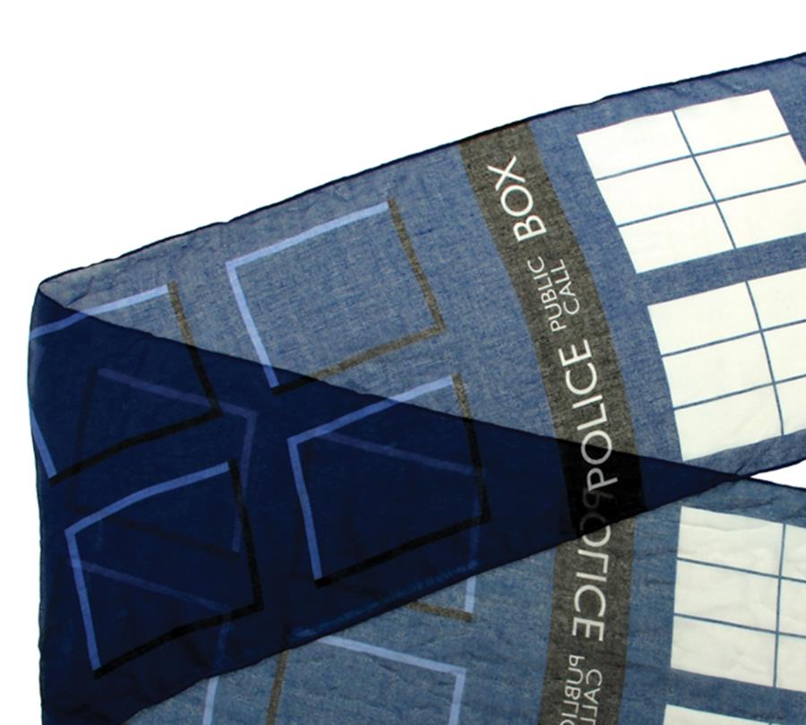 Doctor Who TARDIS Scarf Adult Costume Accessory