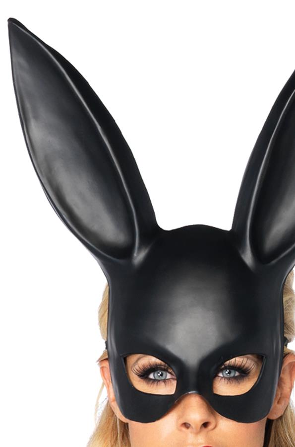 Rabbit Black Adult Mask
