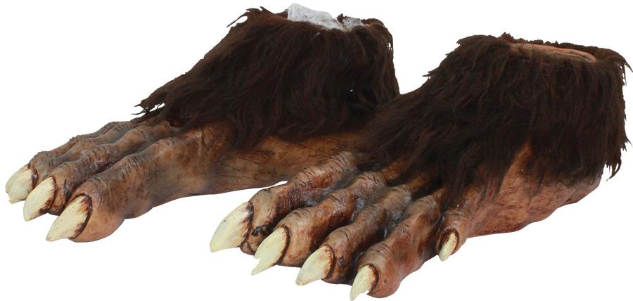 Wolf Latex Feet Deluxe Adult Shoe Covers