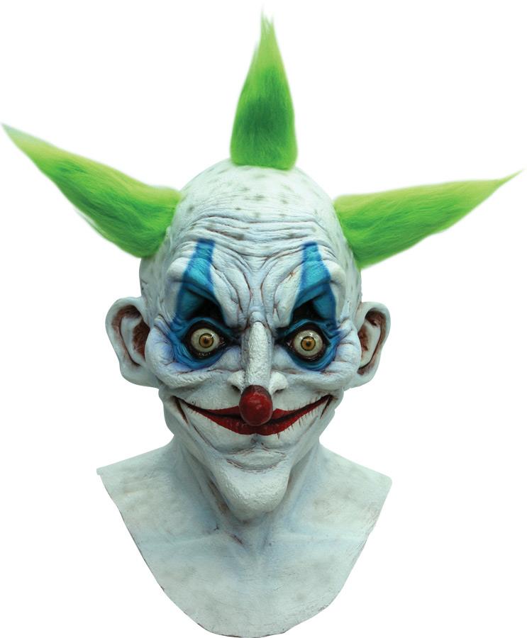 Old Clown Latex Adult Mask