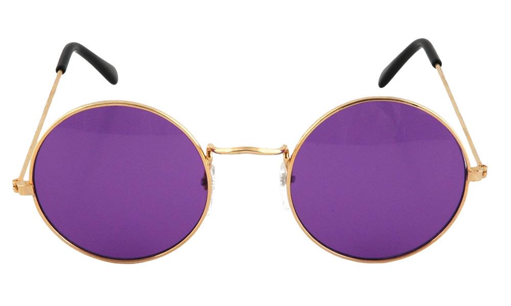 Rock Glasses Purple Adult Costume Accessory