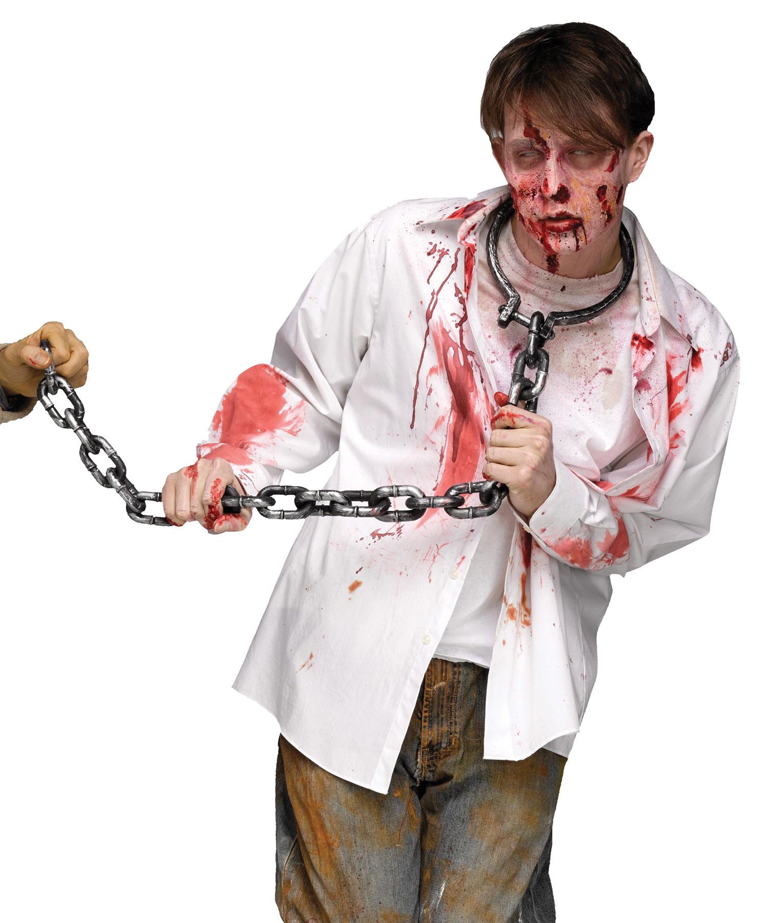 Zombie Leash Chain Halloween Costume Accessory