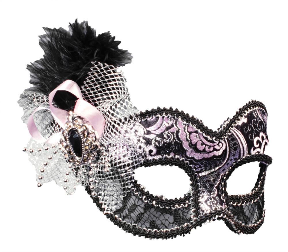 Venetian Showgirl Adult Mask