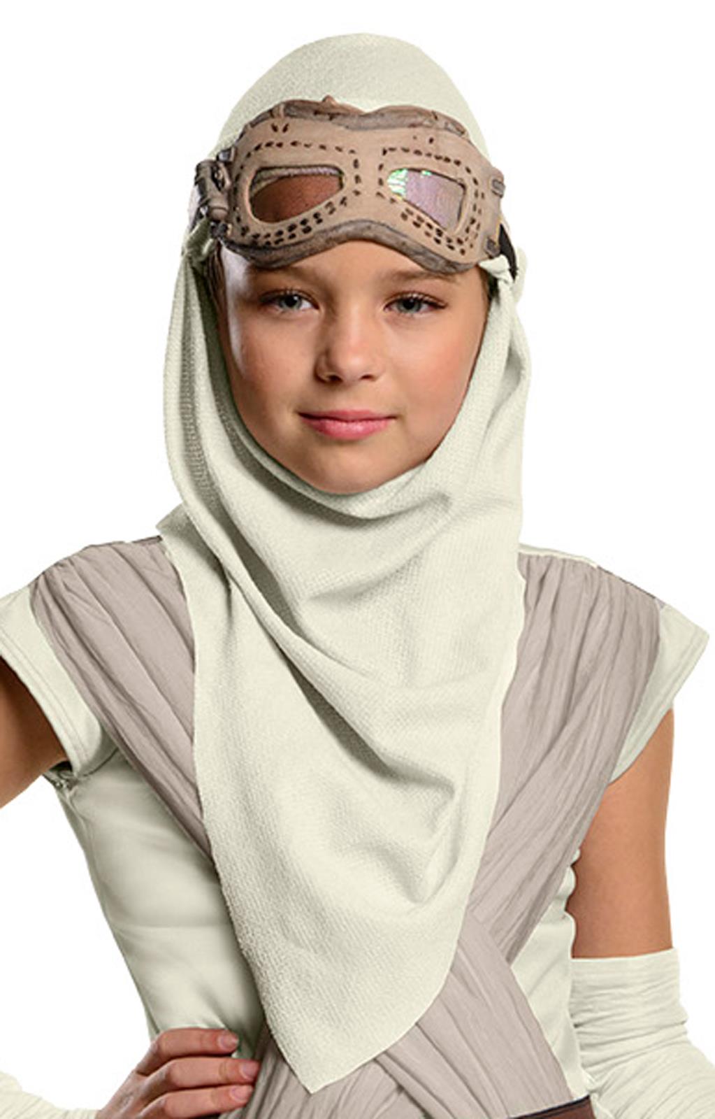 Star Wars Episode 7 Rey Eye Mask Hood Child Costume Accessory