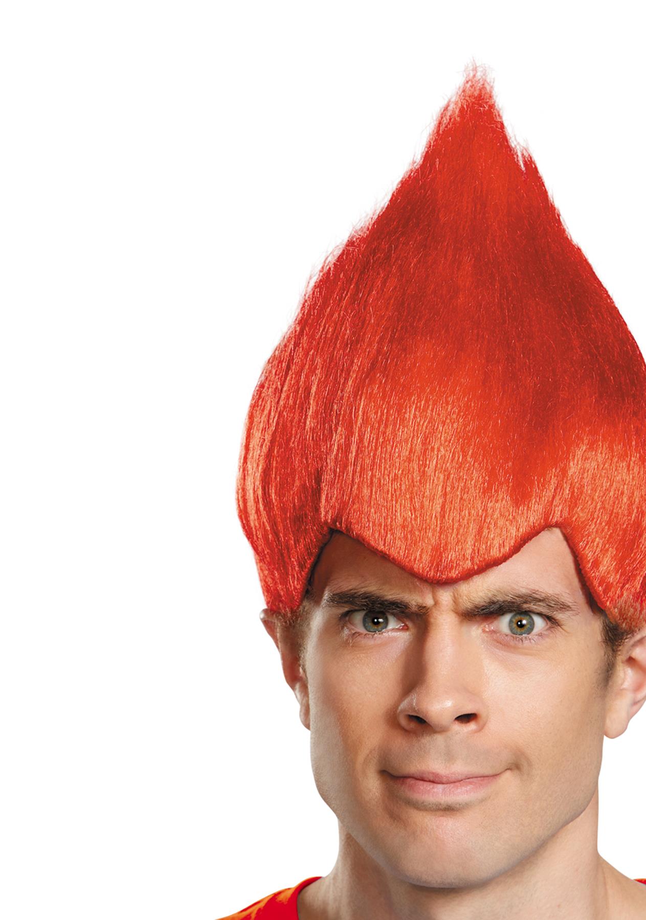 Wacky Red Adult Wig