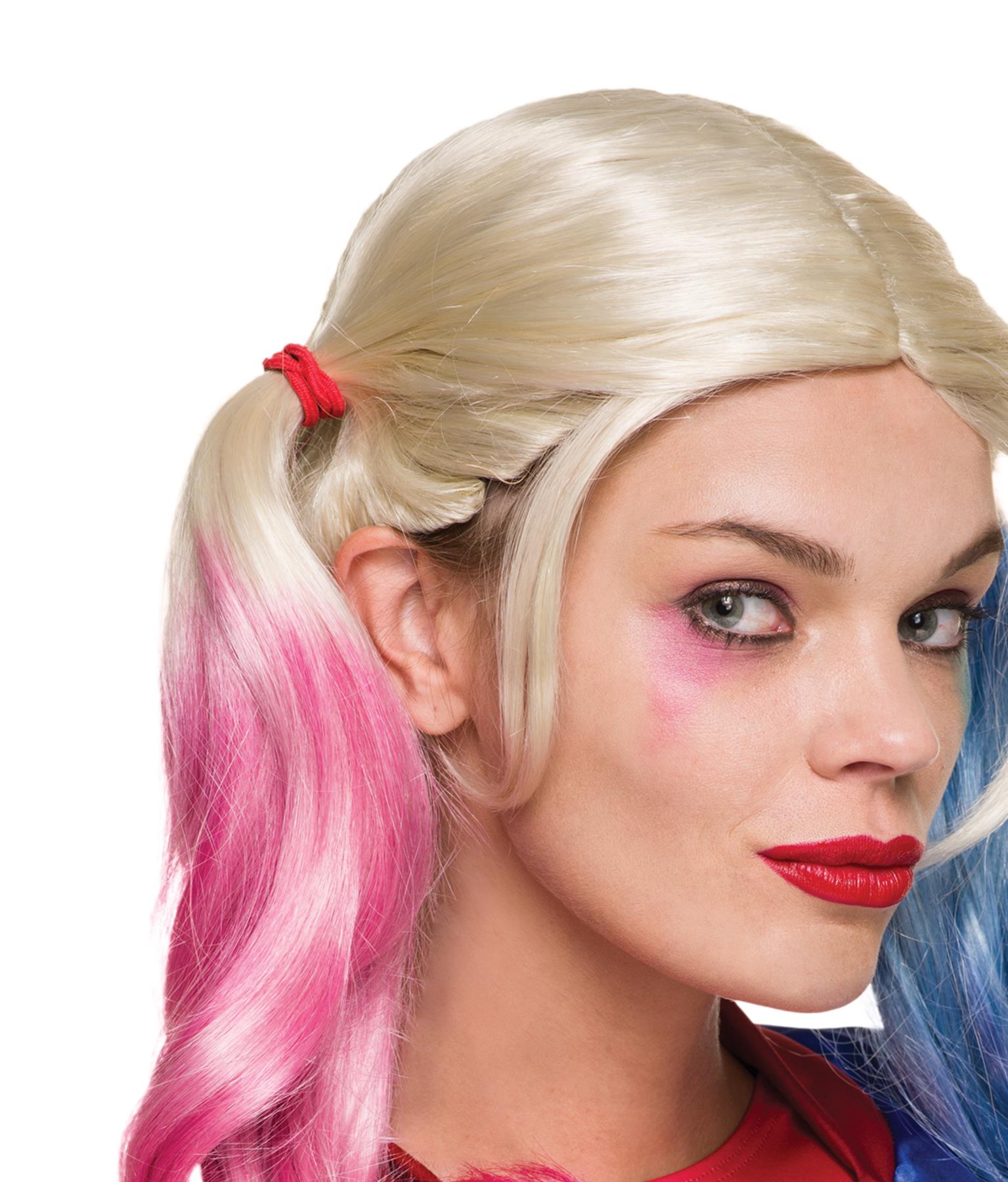 Deluxe Suicide Squad Harley Quinn Adult Wig  