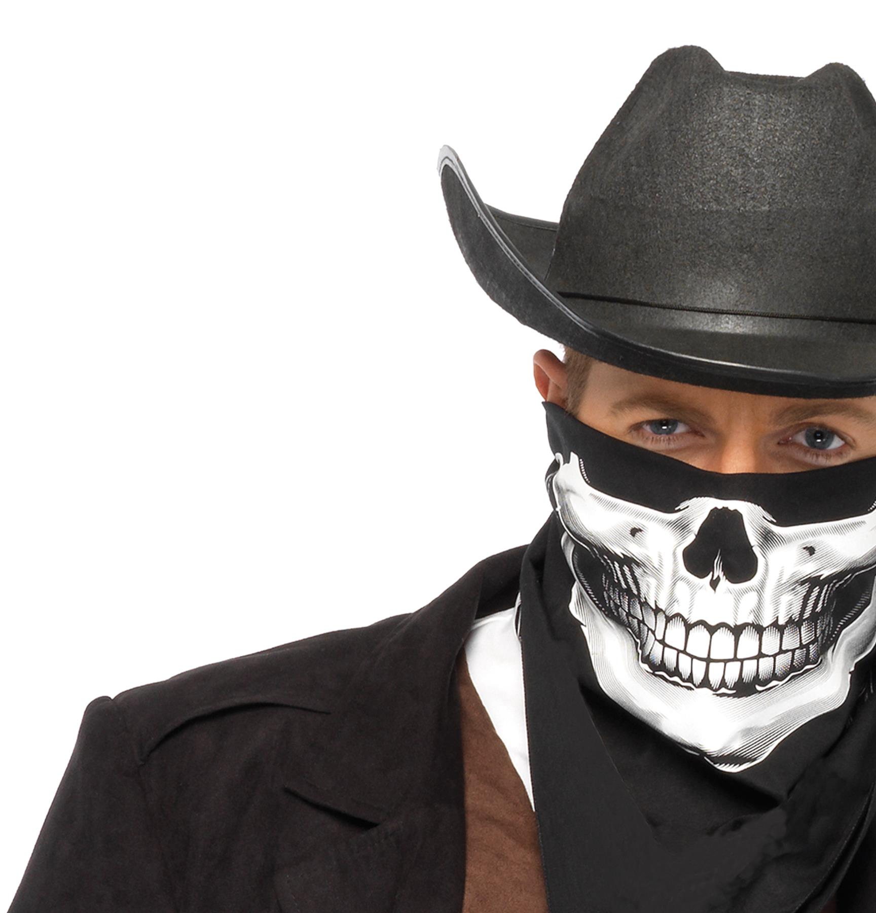 Skull Bandana Adult Costume Accessory