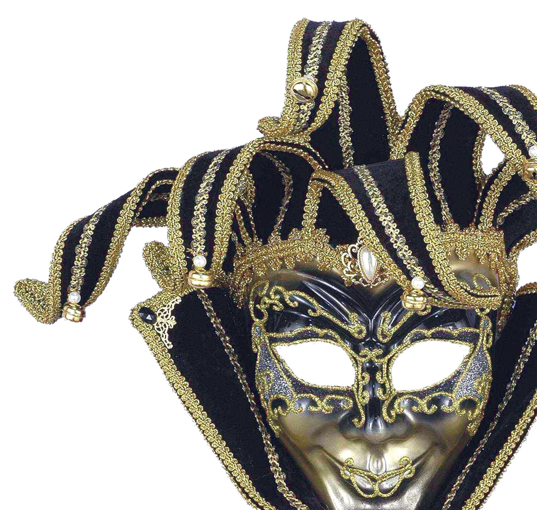 Jester Venetian Adult Mask