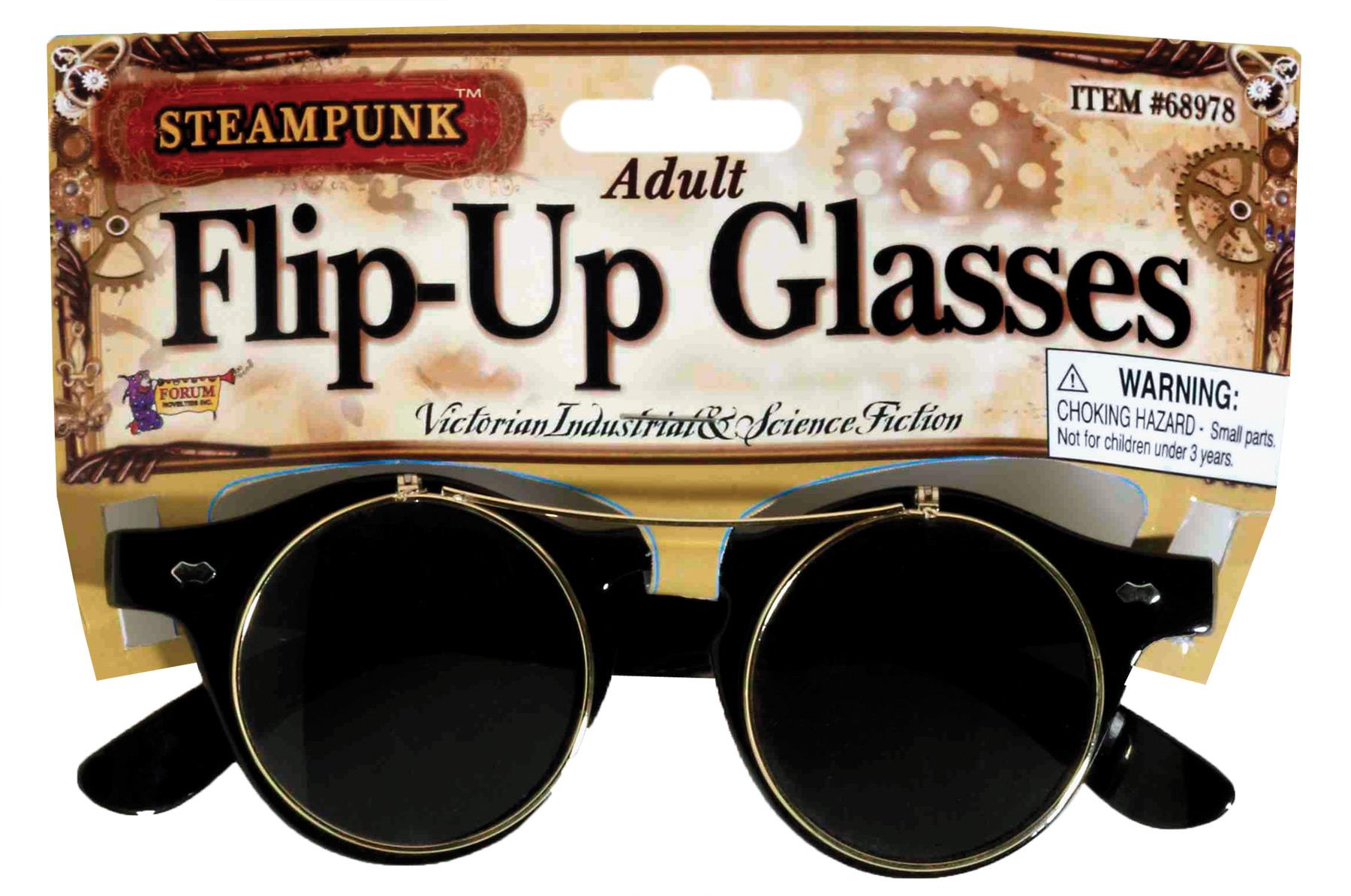 Steampunk Glasses Adult Costume Accessory
