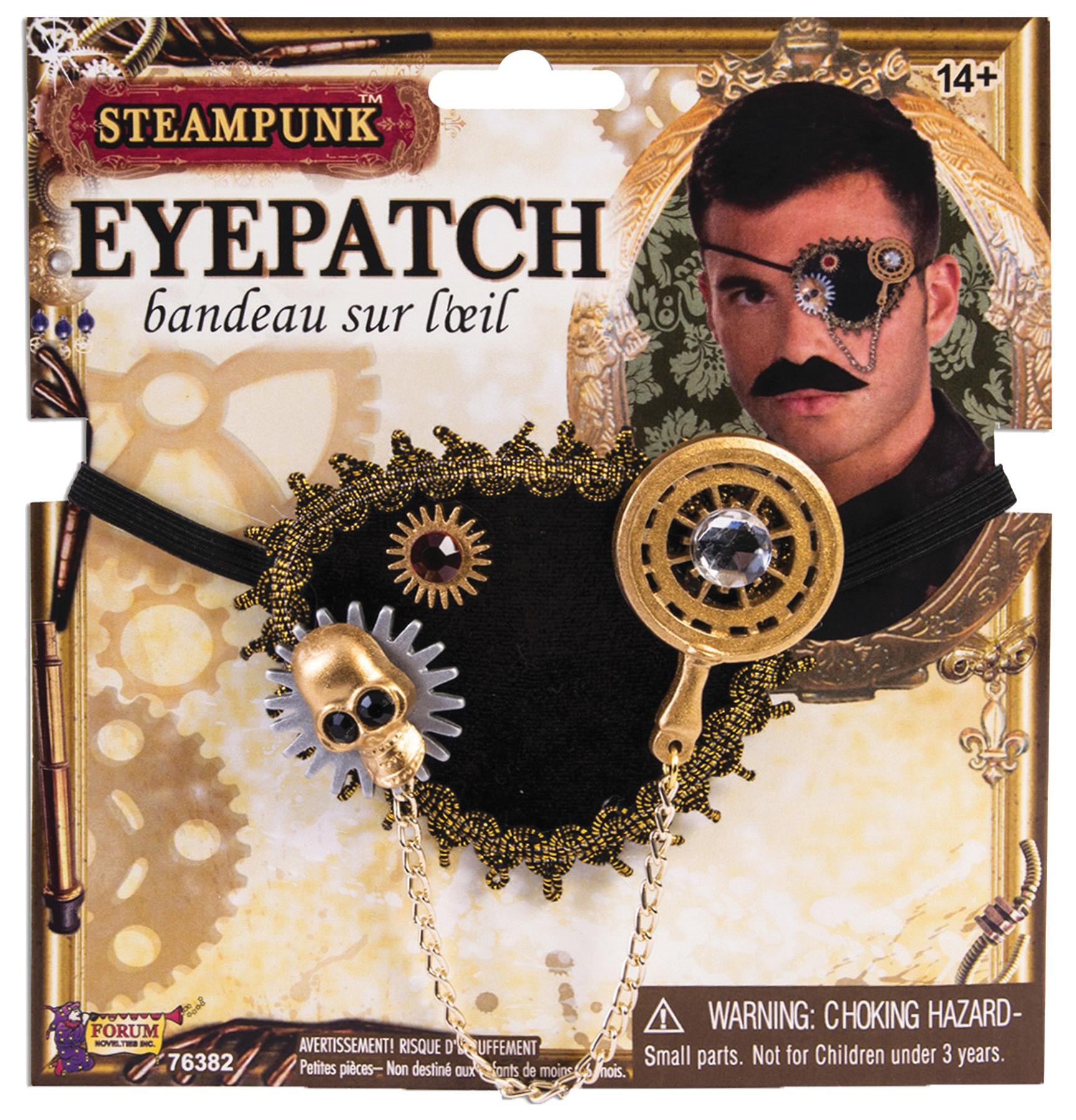 Steampunk Eyepatch Adult Costume Accessory