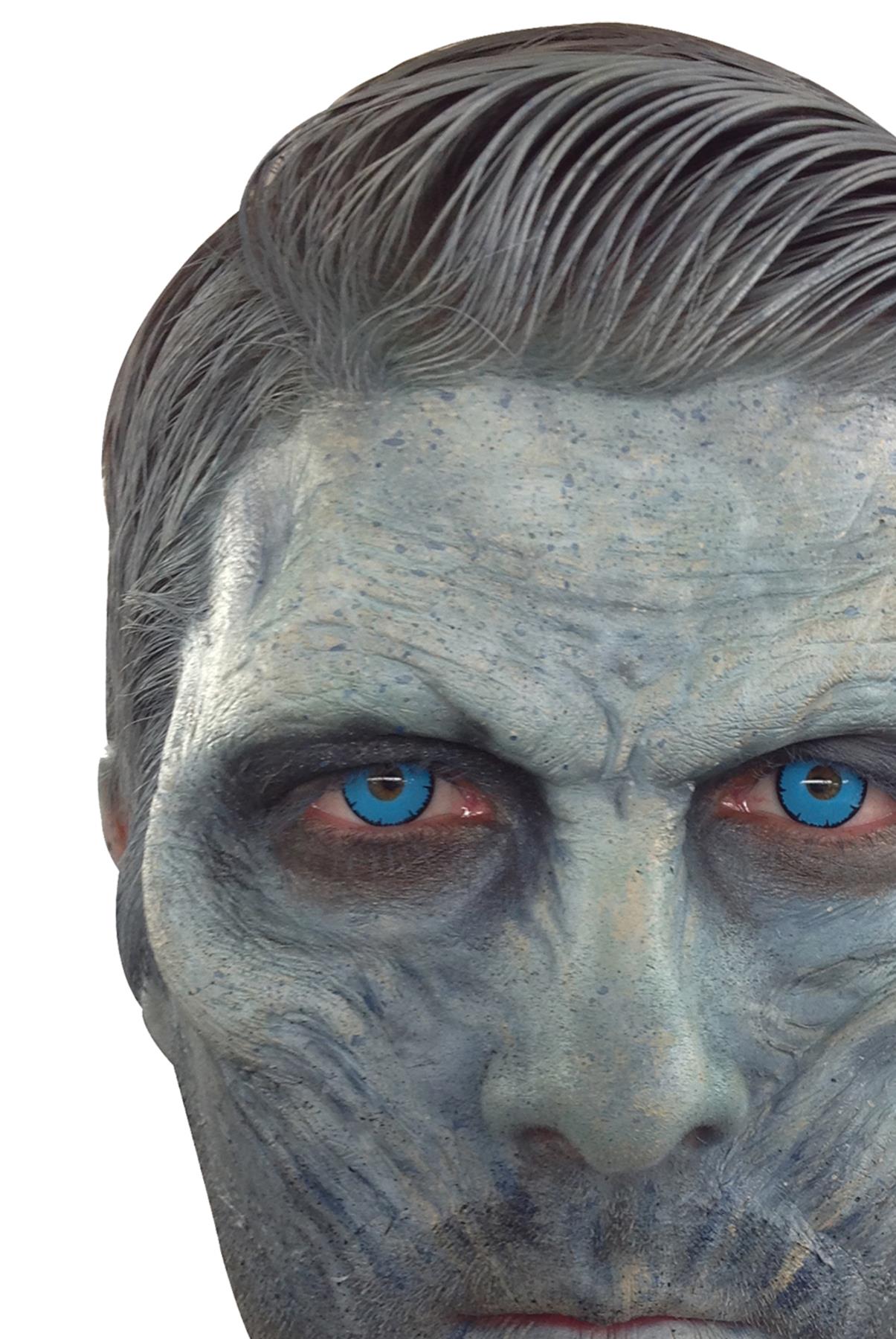 Ice King Half Face Foam Latex Prosthetic Makeup Accessory