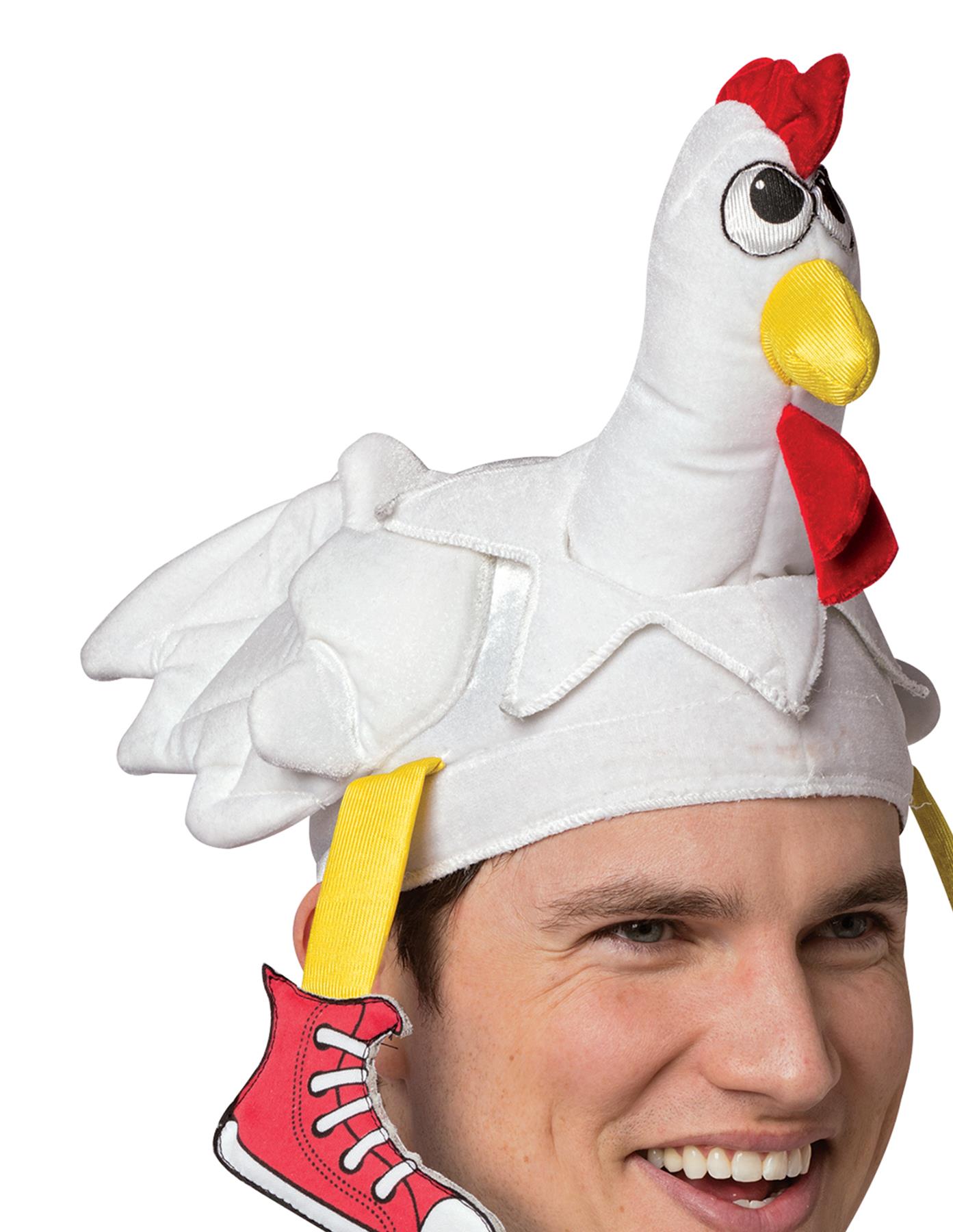 Funny Chicken Adult Hat