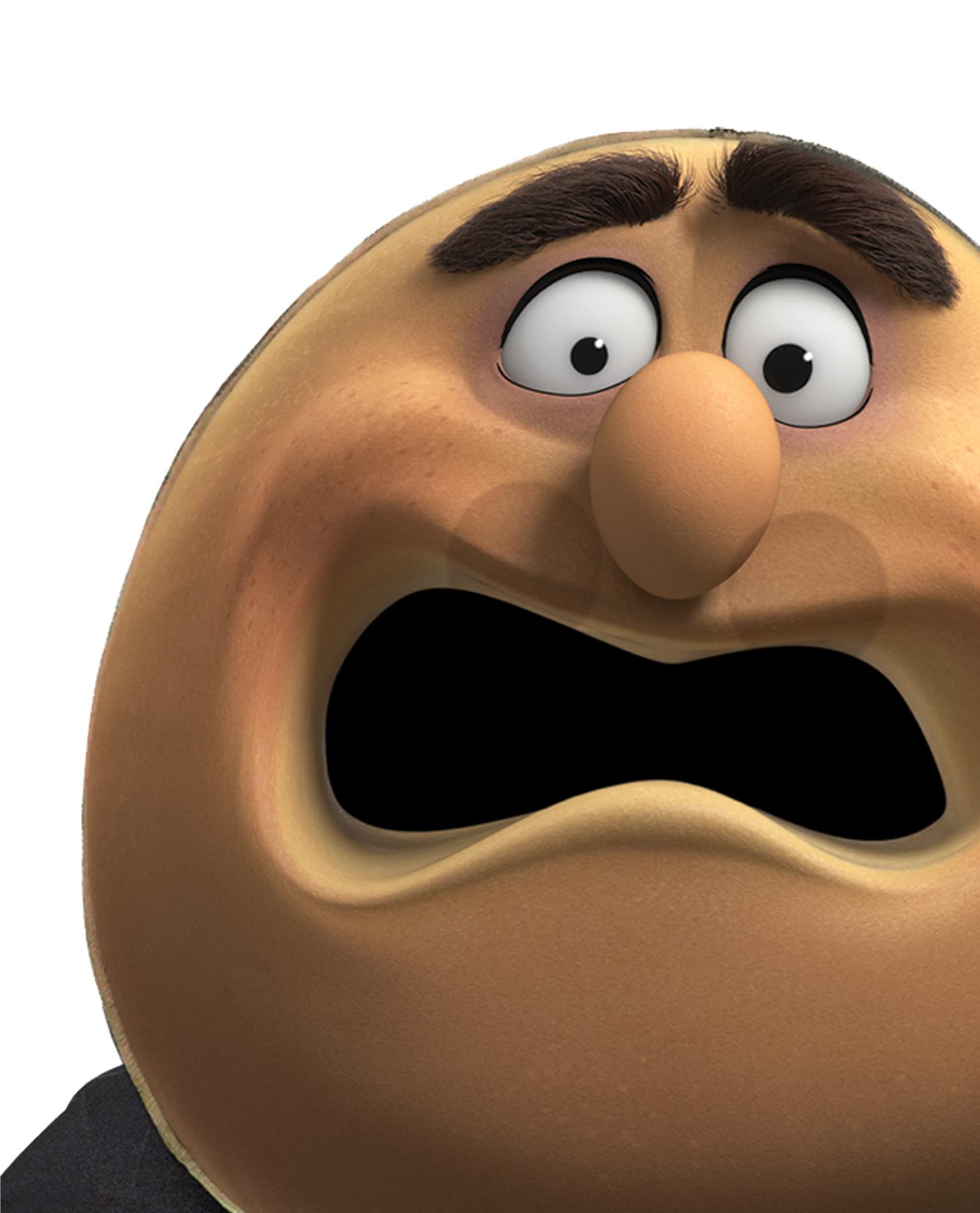 Sausage Party Sammy Bagel Jr. Adult Mask