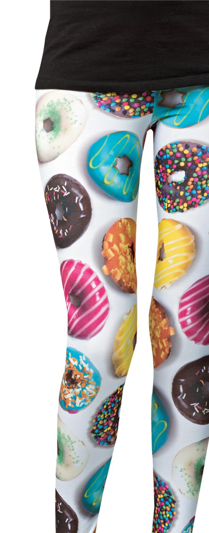 Donut Leggings Adult Costume Accessory S/M