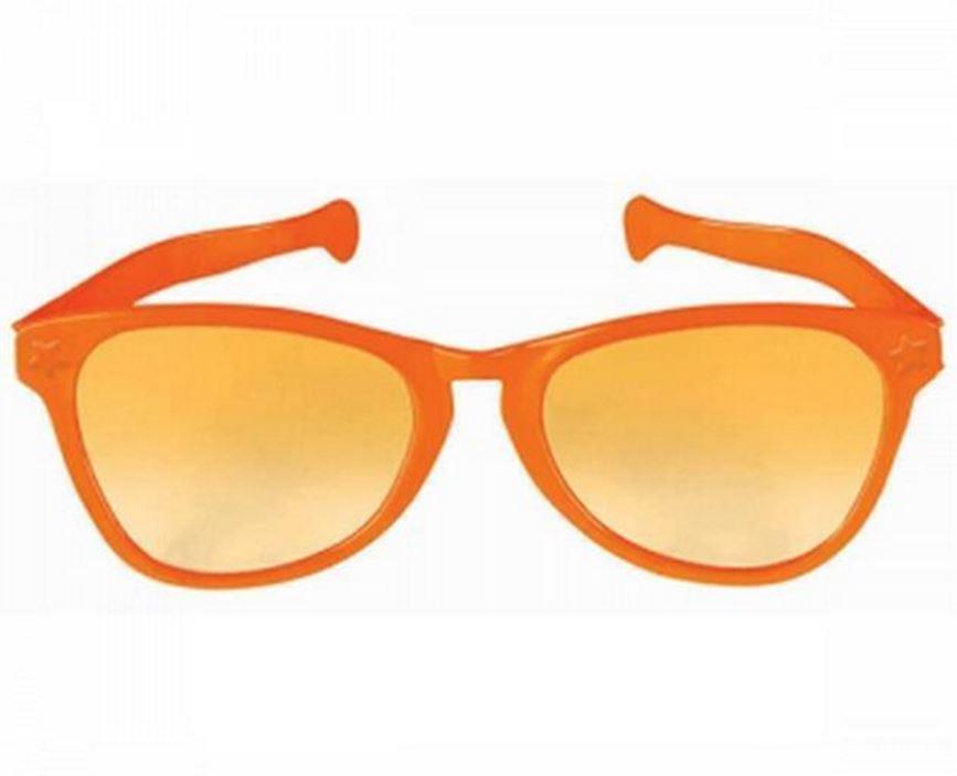 More & More Orange Plastic Sunglasses