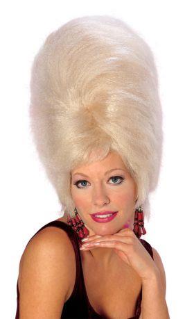 Blonde Beehive Adult Wig