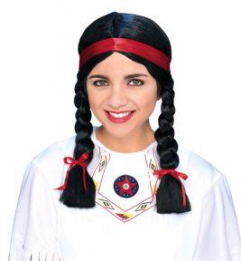 Native American Woman Adult Wig