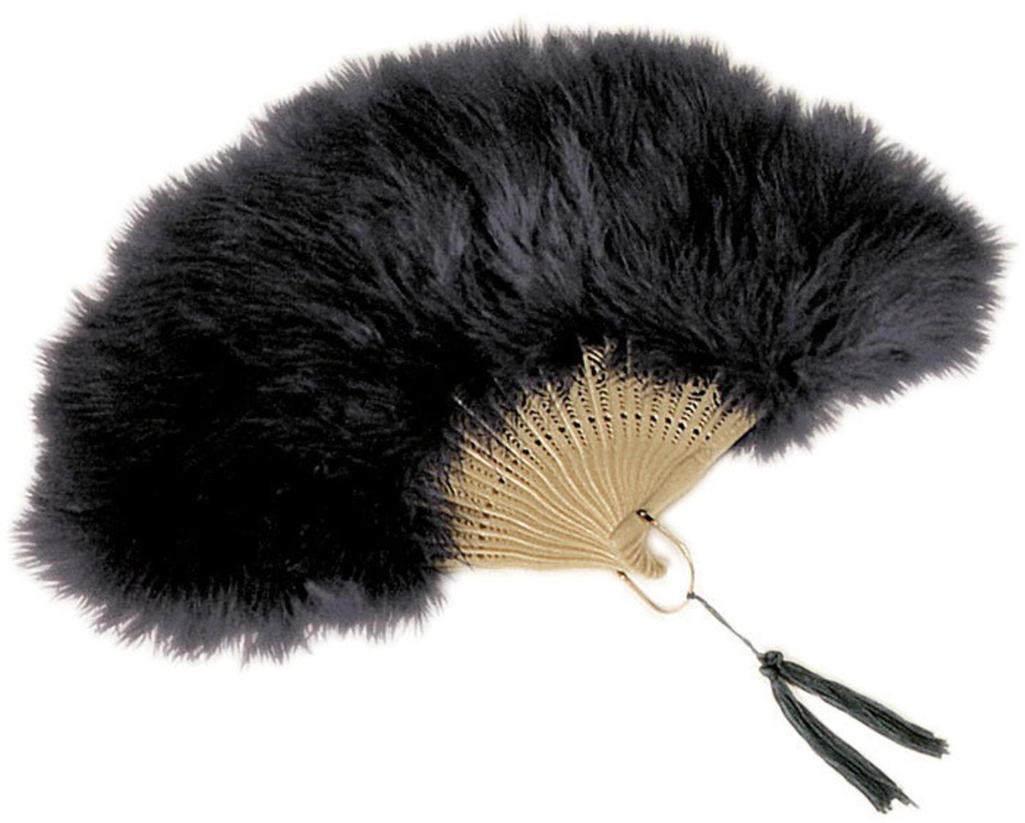 Marabou Feathered Fan Adult Costume Accessory