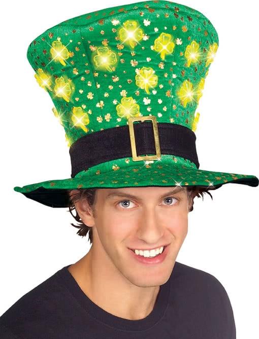 St. Patrick's Day Light Up Adult Hat