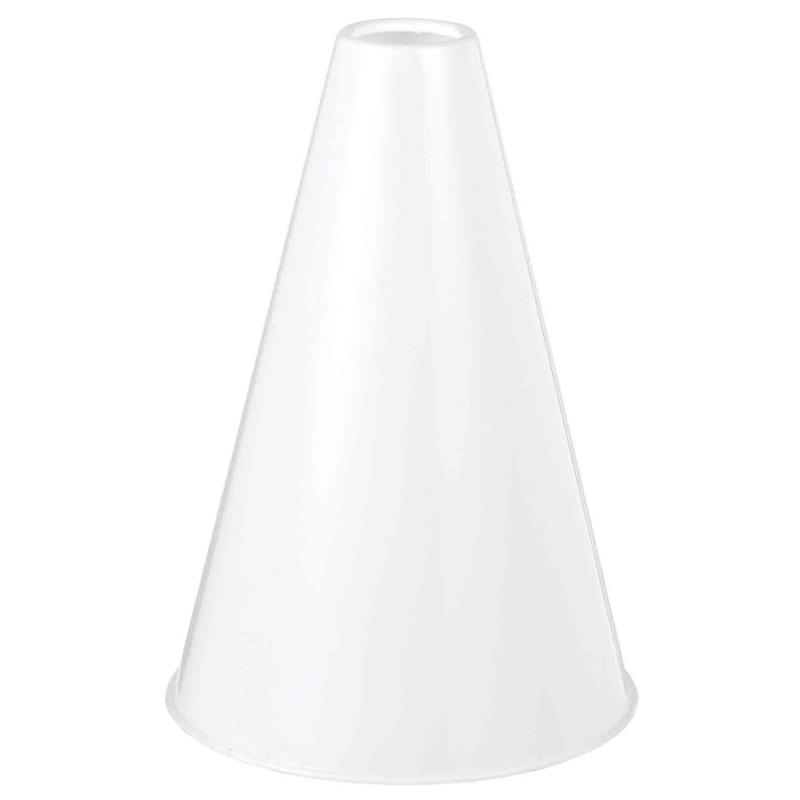 White Shout Megaphone Costume Accessory