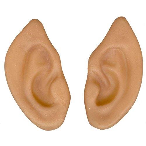 Beige Pointed Elf Ears Adult Costume Accessory