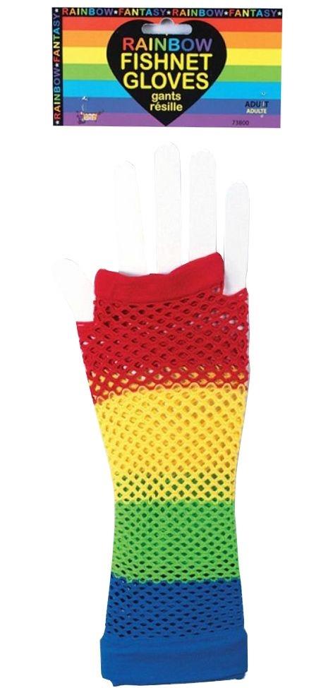 Amscan Fingerlose Netzhandschuhe – Blaue Party-Accessoires Für Konzerte, Festivals & Kostüme