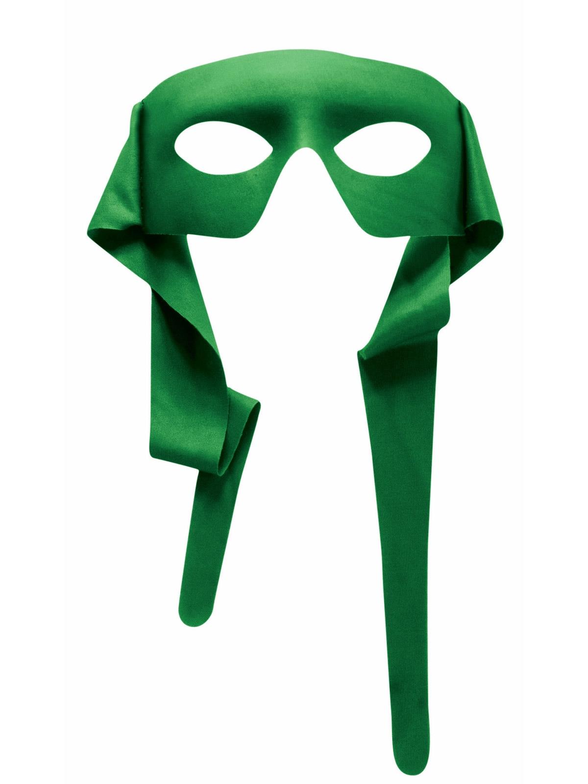 Superhero Green Adult Mask
