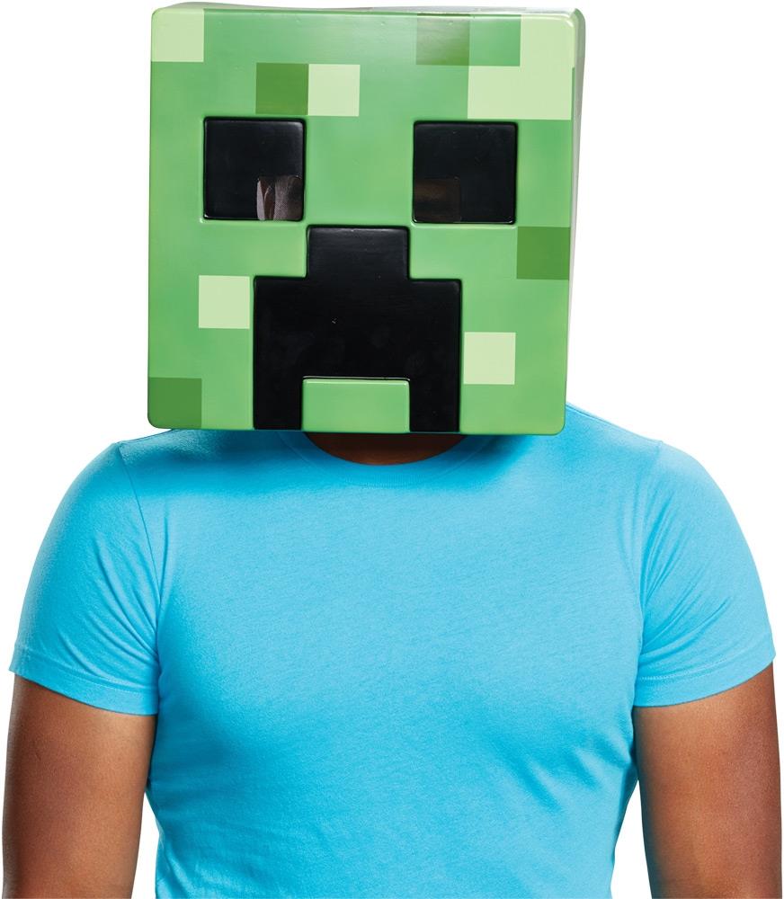 Minecraft Creeper Adult Mask