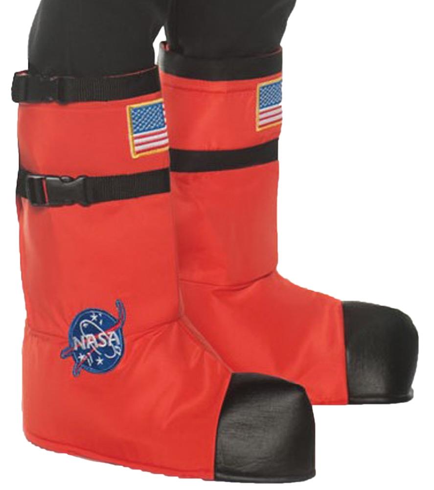 Orange Astronaut Child Boot Tops
