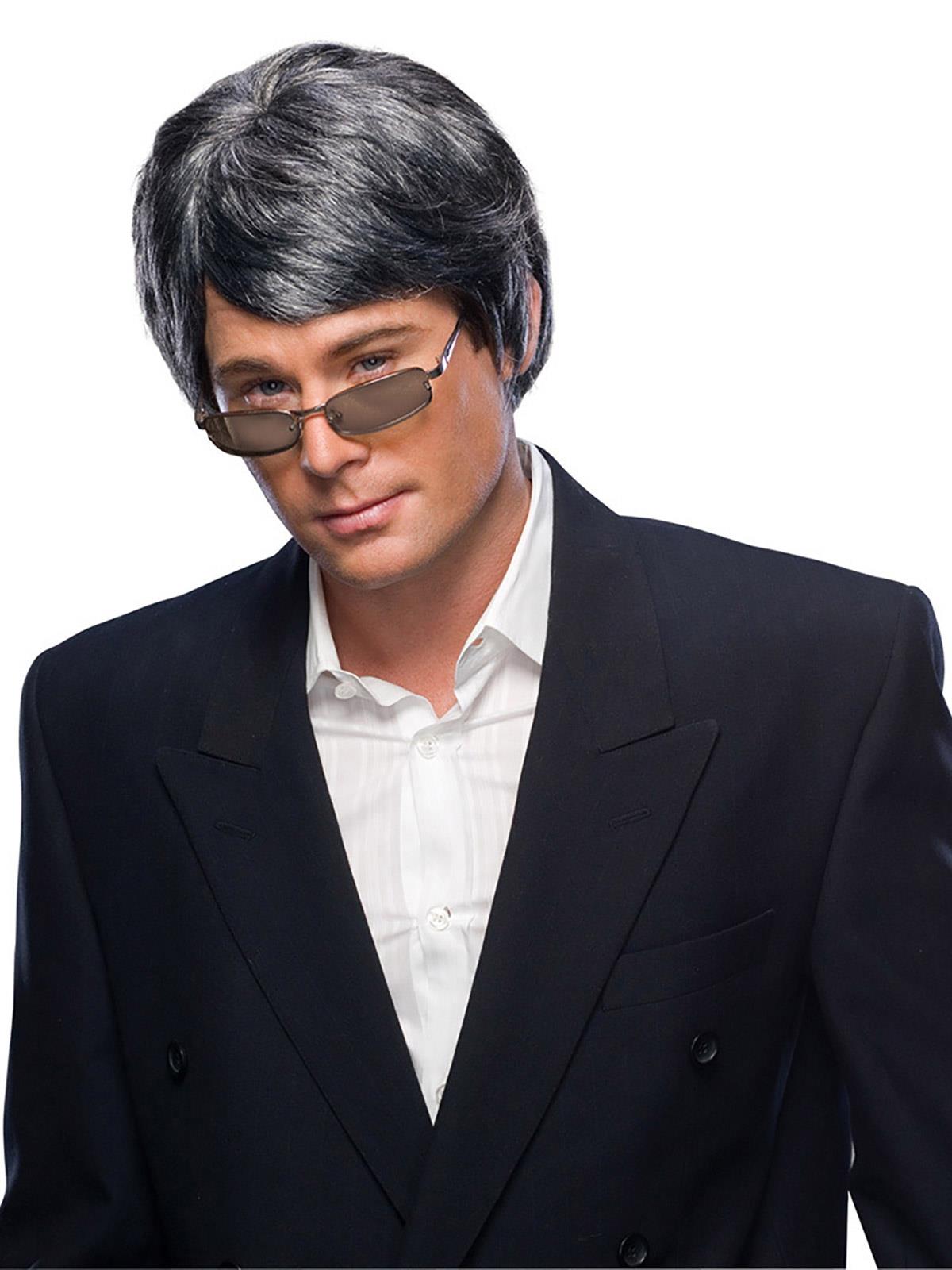 Grey Male Adult Wig