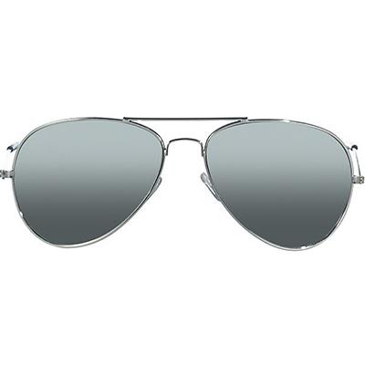 Careers Police Mirror Sunglasses Adult Costume Accessory