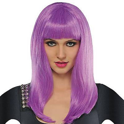 Electric Purple Adult Wig