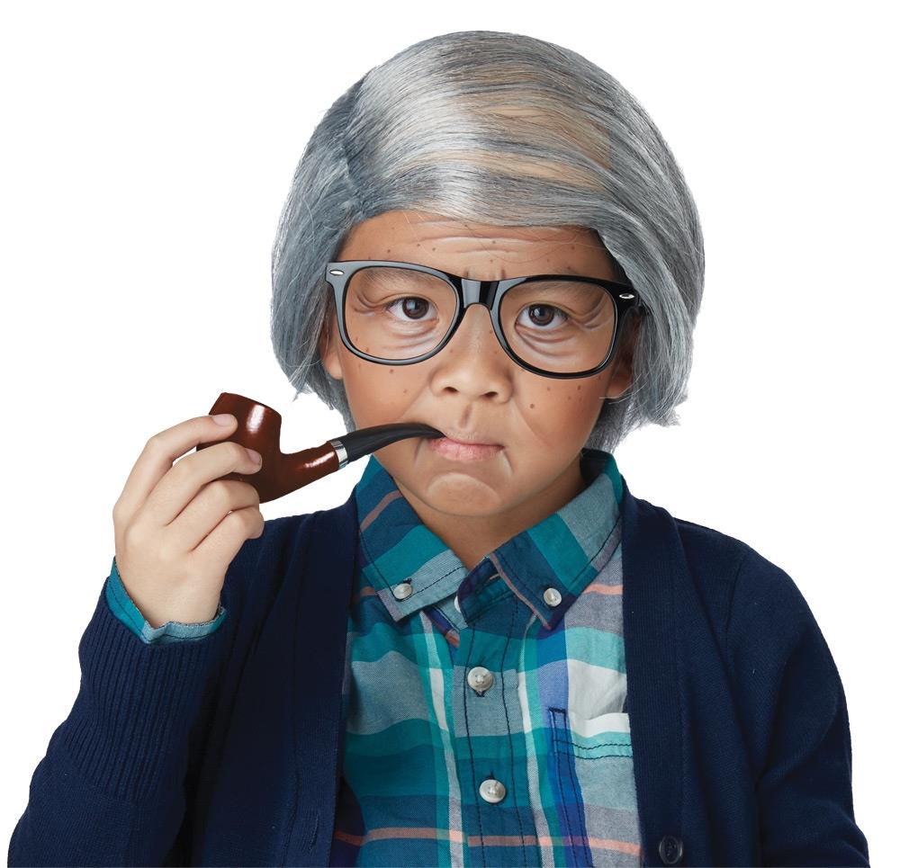 Old Man Combover Child Costume Kit