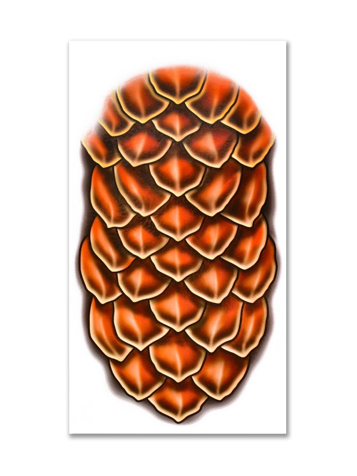 Dragon Scales Large Tattoo Kit Adult Makeup Accessory