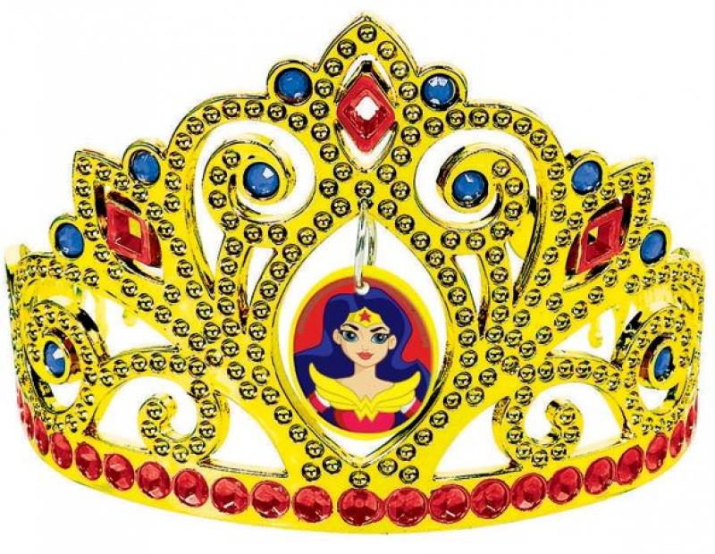 DC Superhero Girls Wonder Woman Electroplated Tiara Child Costume Accessory