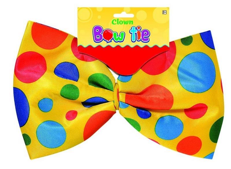 Clown Bow Tie Adult Costume Accessory