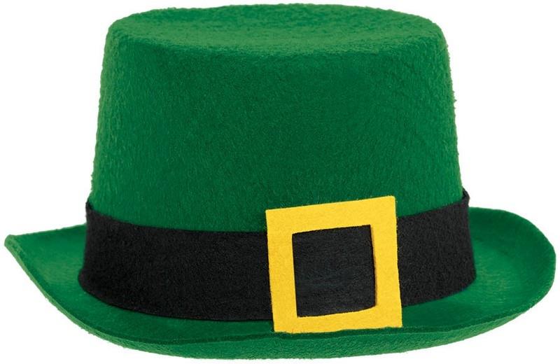 St. Patrick's Day Felt Adult Top Hat