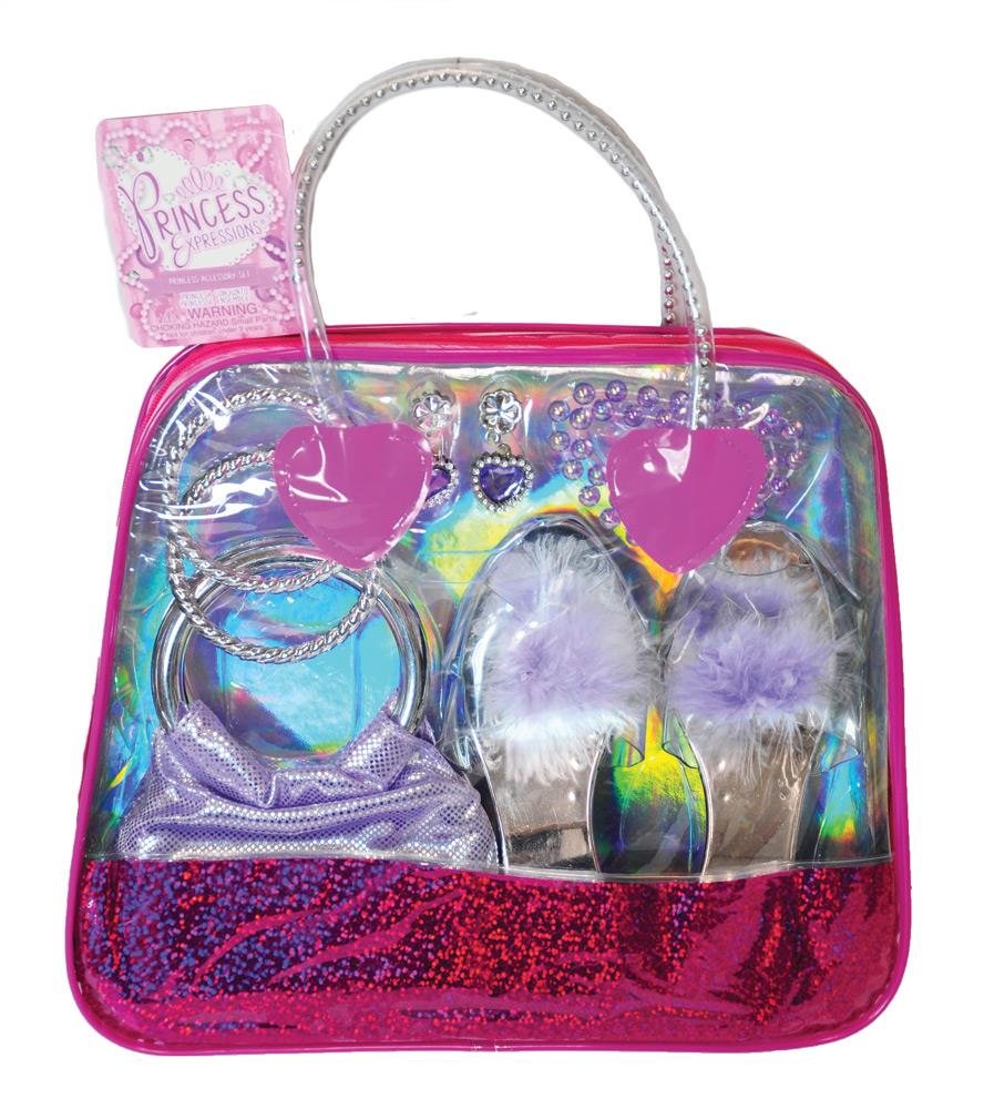 Purple Princess Dress Up Child Accessory Kit