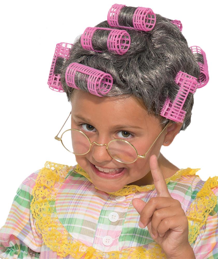 Old Aunt Child Wig