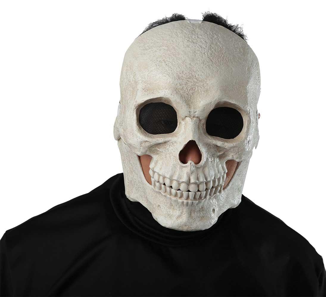 Skull Moving Jaw Adult Mask