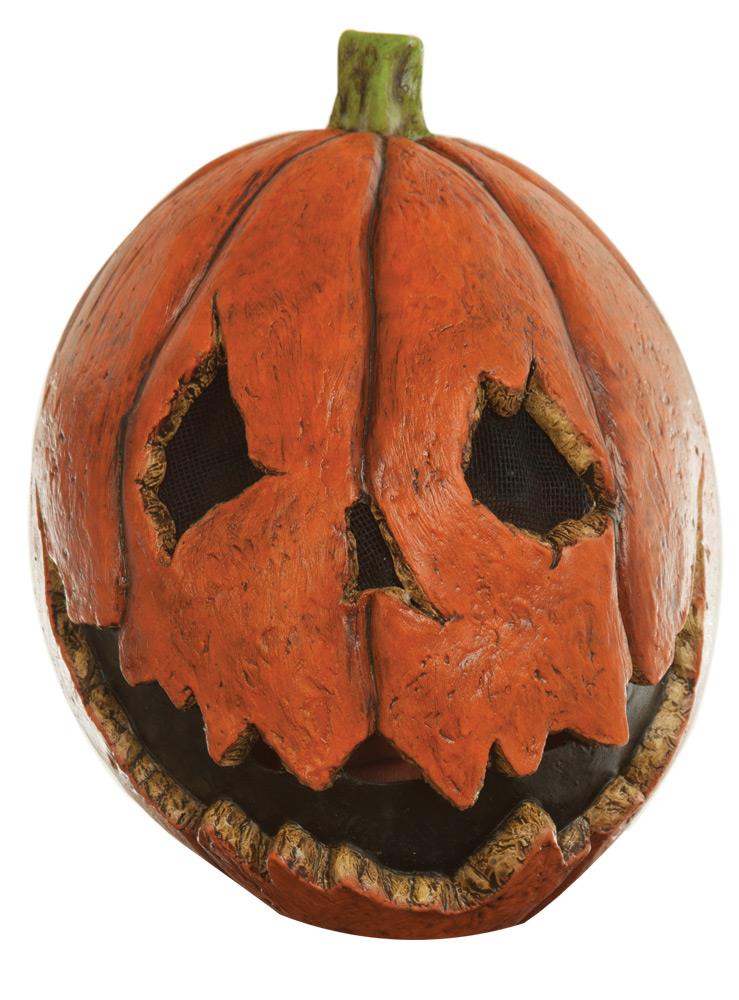 Last Night Pumpkin Latex Adult Mask