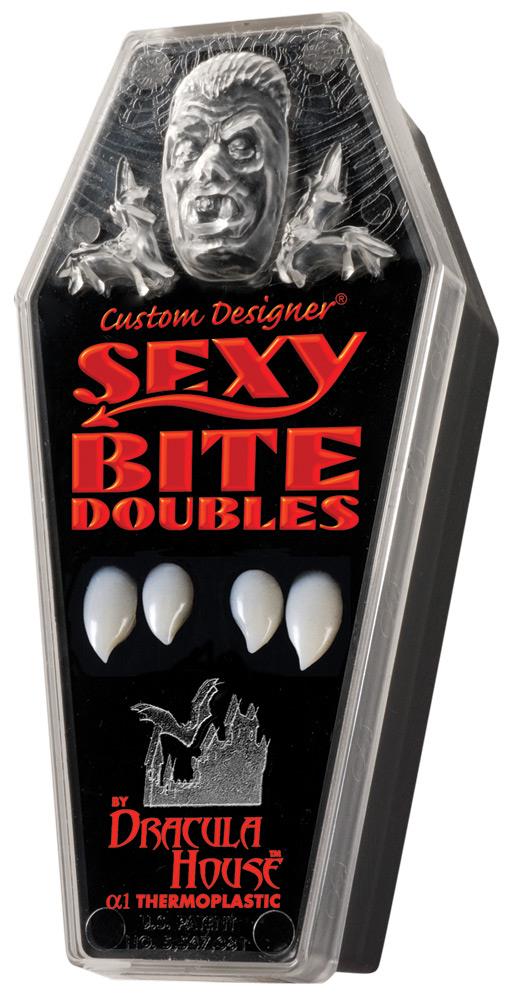 Sexy Bites Double Fangs Adult Costume Accessory Small