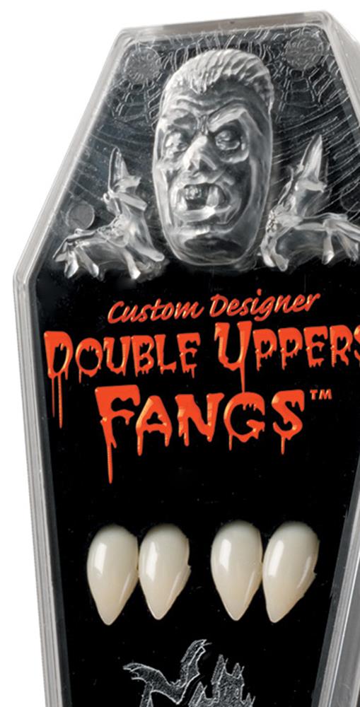 Double Uppers Fangs Adult Costume Accessory Large