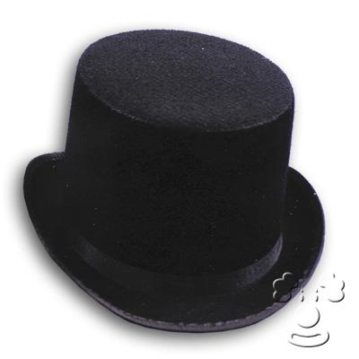 Magician Large Black Felt Adult Top Hat