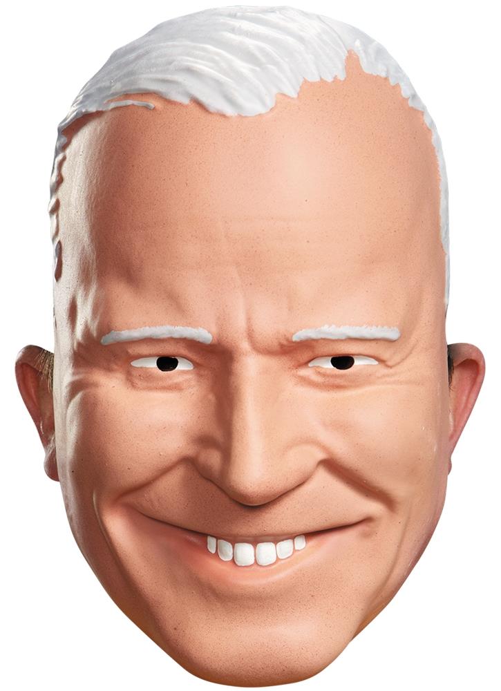 Joe Biden Vacuform Half Adult Mask