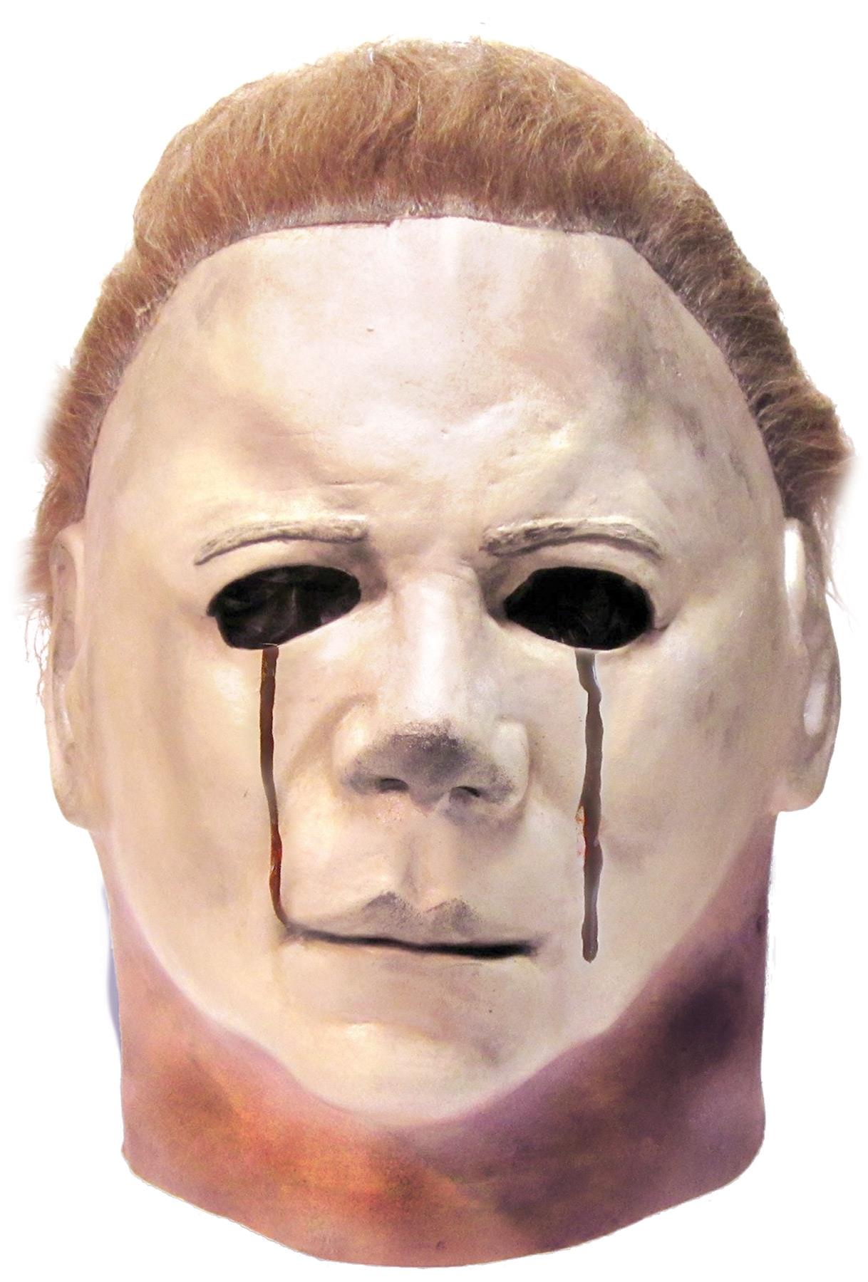 Halloween II Michael Myers Blood Tears Adult Mask